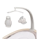 Бебешка бежова електрическа люлка Cassia Classic Beige  - 11
