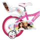Детско розово колело със седалка за кукла Barbie 16“  - 3