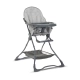Детски сив стол за хранене Bonbon Grey Leather   - 1