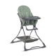 Детски зелен стол за хранене Bonbon Green Leather  - 1