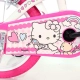 Детско колело с помощни колела и кошница Hello Kitty 14“  - 2