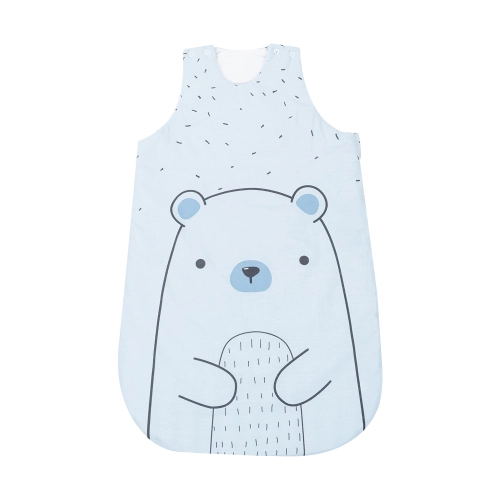 Бебешки летен спален чувал 6-18 месеца Bear with me Blue PAT61395