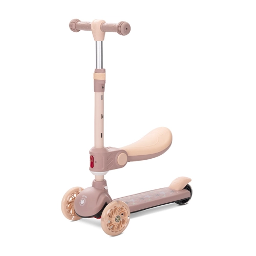 Детска тротинетка с 3 колела и седалка Speedster Beige PAT61563 Детска тротинетка с 3 колела и седалка Speedster Beige PAT61563