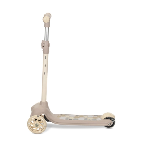 Детска бежова тротинетка със светещи гуми Jetster Beige PAT61589