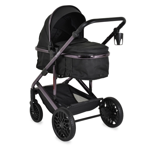 Бебешка стилна комбинирана количка All road Black PAT61595