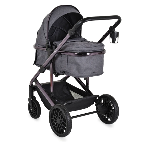 Бебешка стилна и практична комбинирана количка All road Grey PAT61596