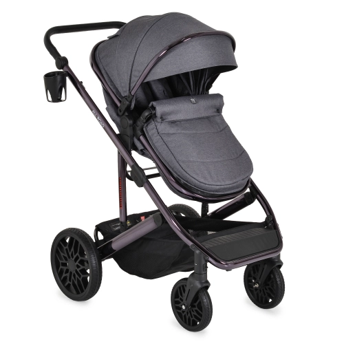 Бебешка стилна и практична комбинирана количка All road Grey PAT61596