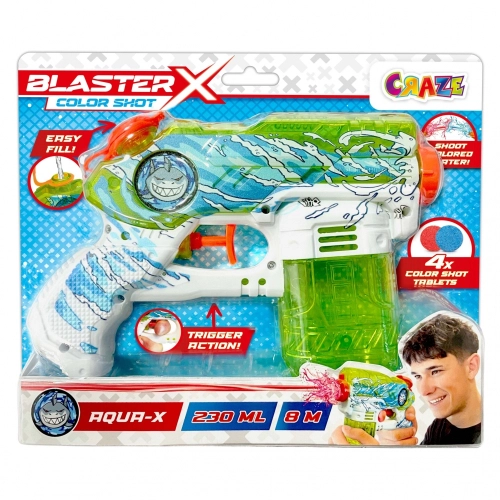 Детска играчка Blaster-X Воден пистолет Малък PAT61639 Детска играчка Blaster-X Воден пистолет Малък PAT61639