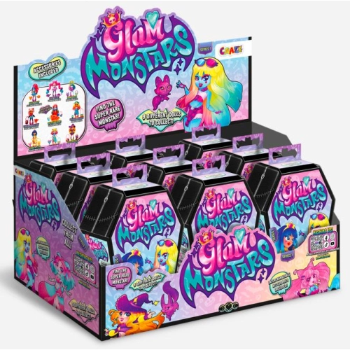 Детска колекционерска фигурка Glam Monstars PAT61640