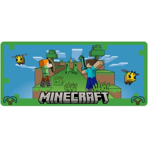 Детска подложка за бюро Minecraft Steve and Alex PAT61642
