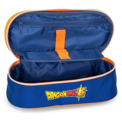 Ученически детски овален несесер DragonBall Goku Blue/Orange PAT61822