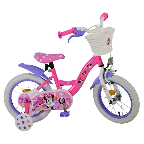 Детски велосипед с помощни колела Disney Minnie 14 инча PAT62814