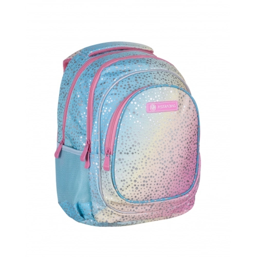 Детска ученическа раница AB330 Rainbow Dust Хром ефект PAT62870