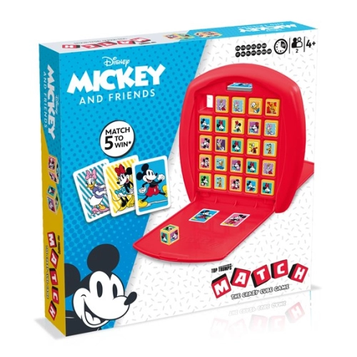 Детска настолна игра Top Trumps Match Мики и Приятели PAT62881