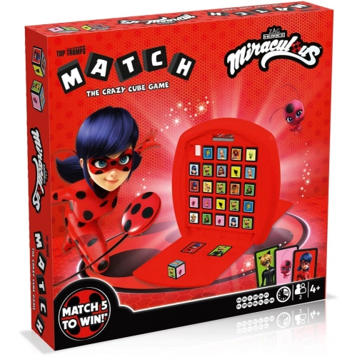 Детска настолна игра Top Trumps Match Miraculous PAT62886