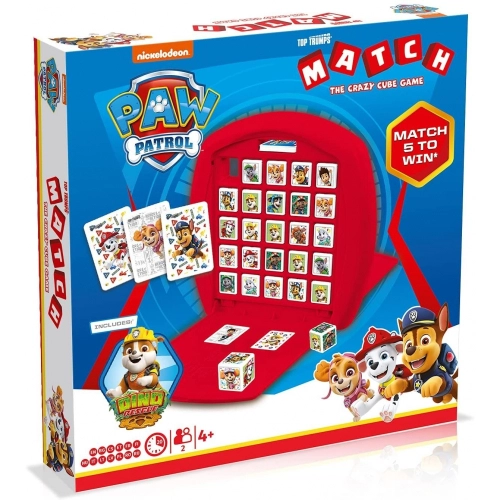 Детска настолна игра Top Trumps Match Дуел Paw Patrol 2021 PAT62887