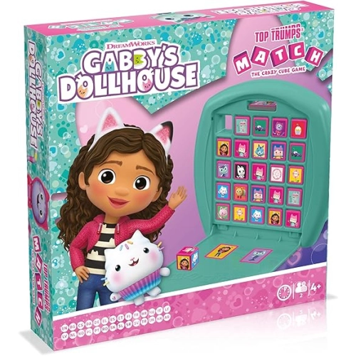 Детска забавна настолна игра Top Trumps Gabbys Dollhouse  PAT62892