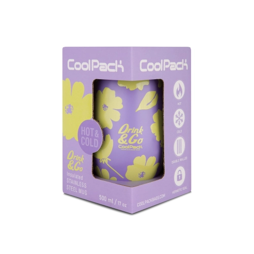 Чаша за кафе Miss 500 ml Flores Lila PAT62934
