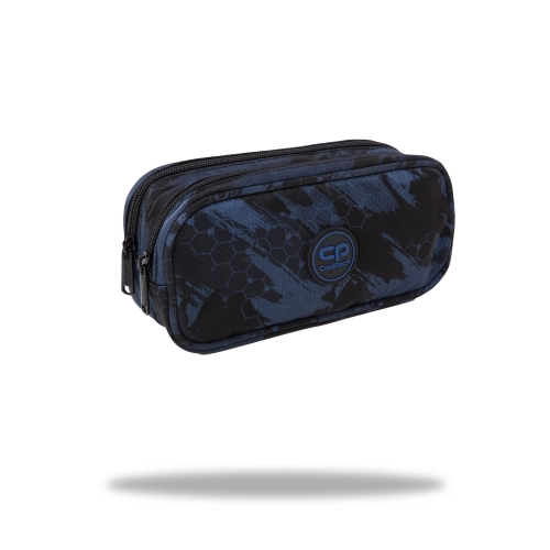 Детски ученически несесер с два ципа Duke Kick Navy PAT62953