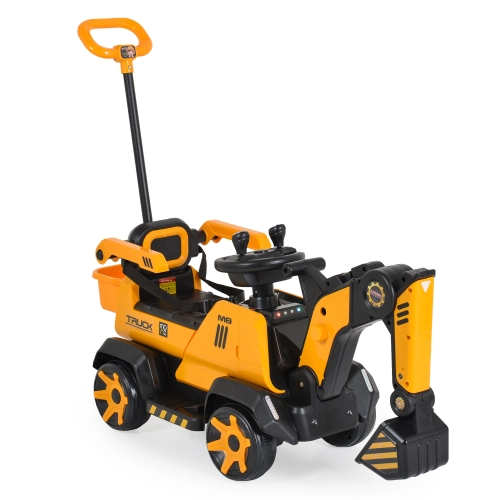 Акумулаторен детски багер със светлинни и звуци Bumblebee PAT63035