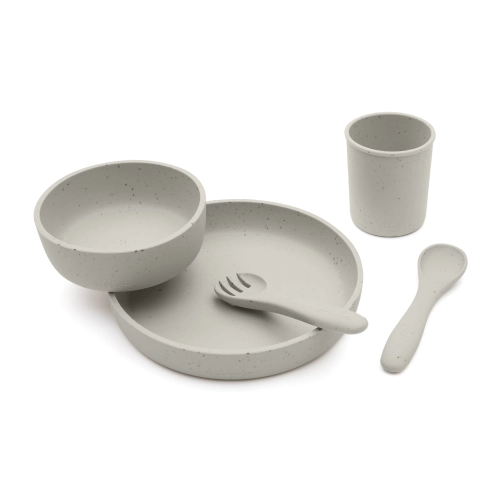 Детски сет за хранене 5 части Platinum Silicone Sand PAT63064