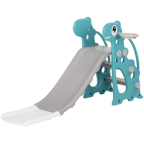 Детска зелена пързалка Дино 116 cm PAT63145