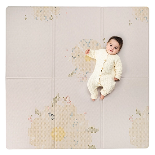 Бебешка подложка от пяна Fold ′n Play Цветя PAT63181