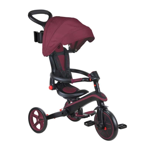 Сгъваема триколка 4в1 Explorer Trike Foldable цвят бургунди PAT63201 Сгъваема триколка 4в1 Explorer Trike Foldable цвят бургунди PAT63201