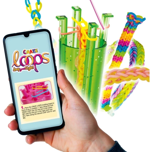 Творчески комплект Loops Направи си сам гривни с ластици PAT63219