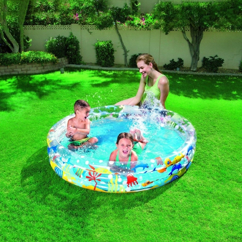 Детски надуваем басейн с три ринга 152 х 30 cm 282 L PAT63286