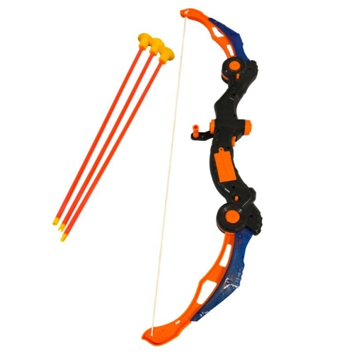 Детски лък с три стрели и мишена - звук и светлина PAT63536