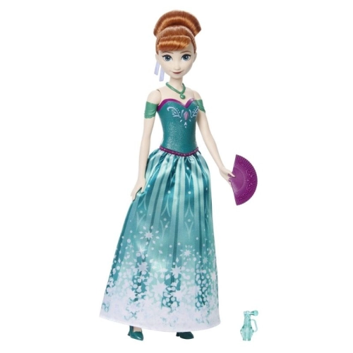 Детска Кукла Disney Frozen Anna Spin & Reveal с аксесоари PAT63556