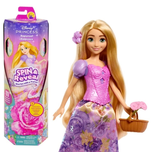Детска играчка Кукла Disney Princess Rapunzel Spin & Reveal PAT63558