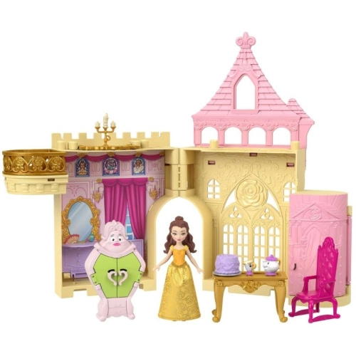 Детски игрален комплект Disney Замъкът на Бел с кукла PAT63565
