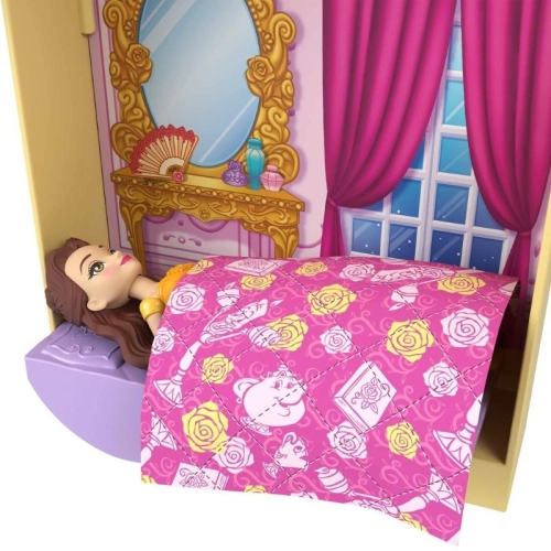 Детски игрален комплект Disney Замъкът на Бел с кукла PAT63565