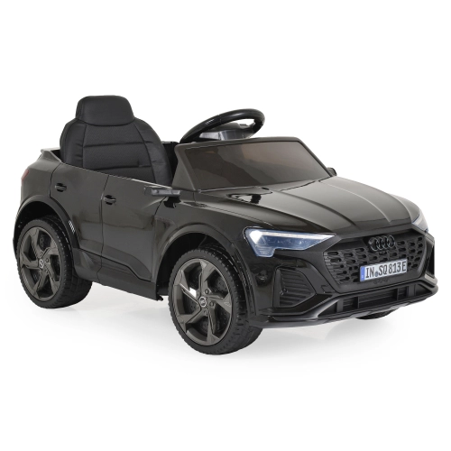 Детски акумулаторен джип Audi SQ8 e-tron черен металик PAT63689