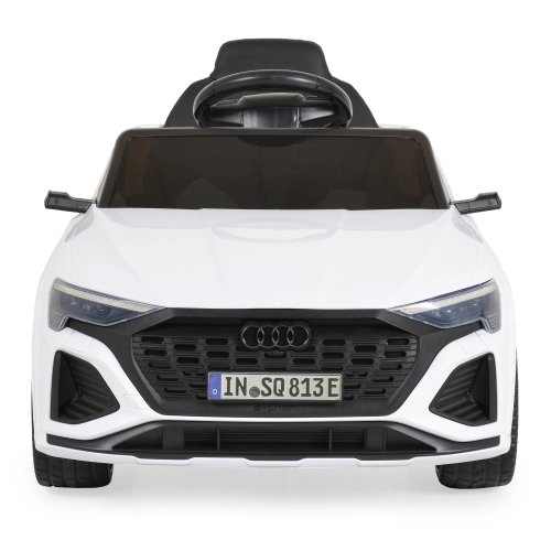 Детски бял акумулаторен джип с LED светлини Audi SQ8 e-tron PAT63693