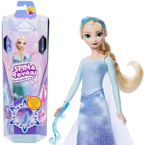 Детска кукла Disney Frozen Elsa Spin & Reveal PAT63709