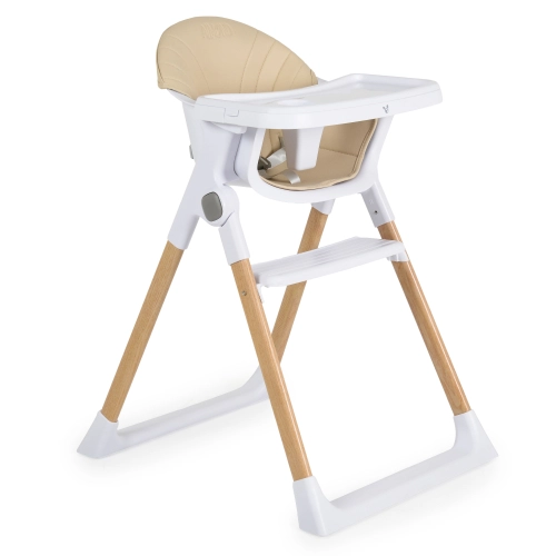 Детски бежов стол за хранене Almond PAT63793