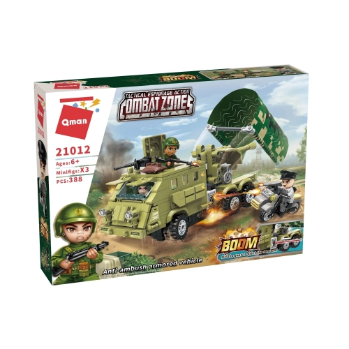 Конструктор Combat Zone Бронирана машина против засада PAT63912