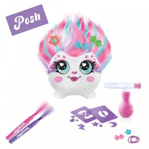 Сет Мини плюшена играчка за оцветяване и стилизиране PAT63914