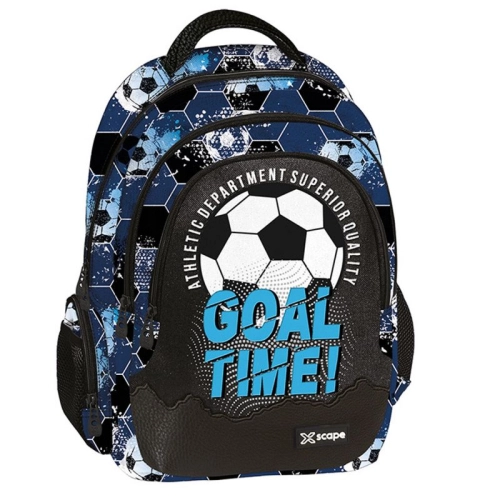 Ученическа детска раница Xscape Football Blue PAT63947