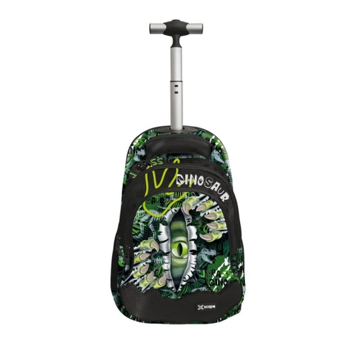 Детска ученическа раница на колела Xscape Dino PAT63952