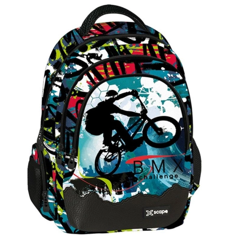 Детска ученическа раница с 2 отделения Xscape Bike PAT63958