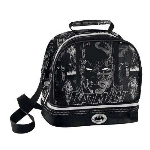 Черна детска чанта за храна Dark Knight PAT63973
