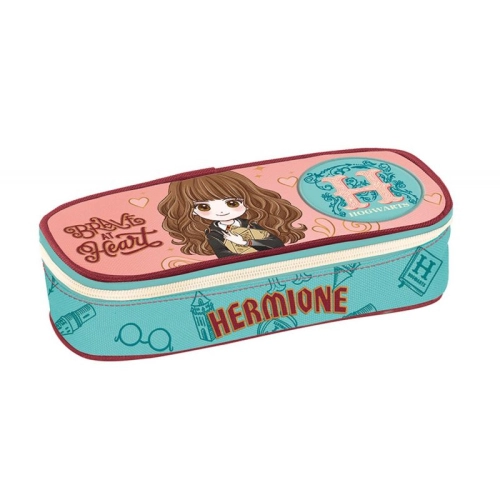 Овален детски ученически несесер Harry Potter Hermione Brave PAT63982