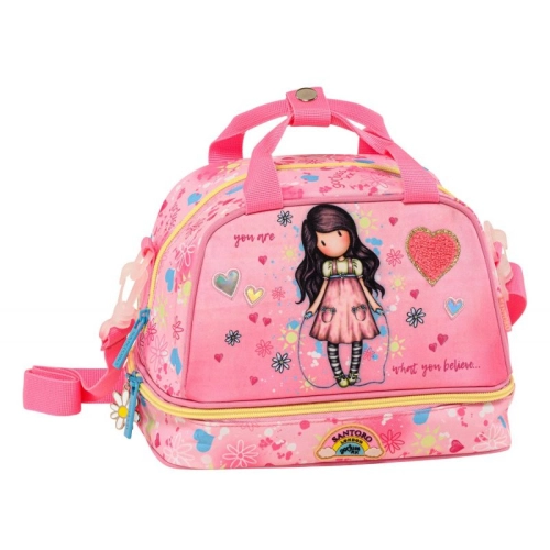 Розова детска чанта за храна Santoro Gorjuss Skipping Rope PAT63984