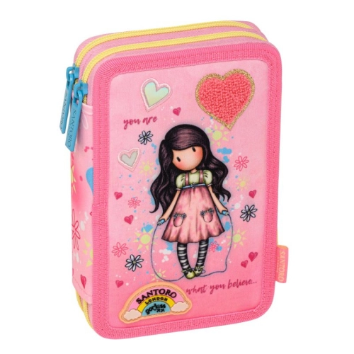 Пелен ученически несесер Santoro Gorjuss Skipping Rope PAT63985