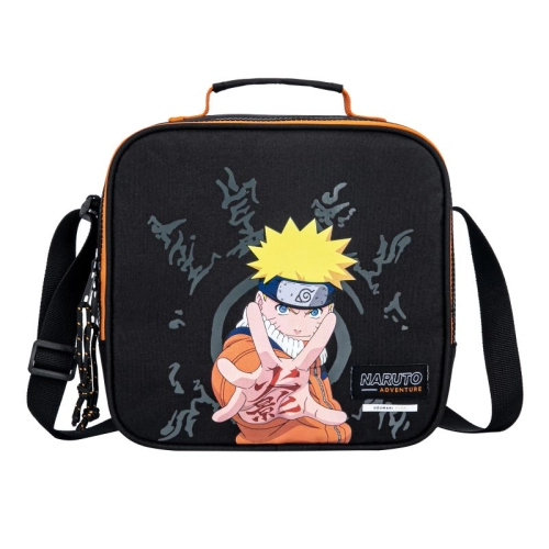 Детска черна термо чанта за храна Naruto Ninja Attack! PAT64029