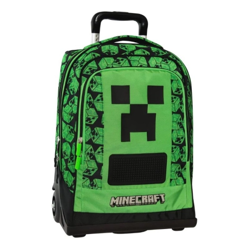 Ученическа раница на колела Minecraft Premium Creepers PAT64052 Ученическа раница на колела Minecraft Premium Creepers PAT64052